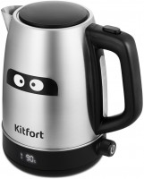 Photos - Electric Kettle KITFORT KT-6142 2200 W 1.7 L  stainless steel