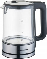 Photos - Electric Kettle MAUNFELD MGK-612BK 2200 W 1.7 L  stainless steel
