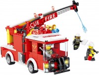 Photos - Construction Toy Kazi City Fire 80529 