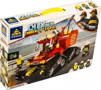 Photos - Construction Toy Kazi City Fire 80528 