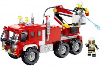 Photos - Construction Toy Kazi City Fire 80526 