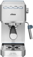 Photos - Coffee Maker Ufesa CE8020 stainless steel