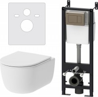 Photos - Concealed Frame / Cistern Damixa Sirius DX86.IS10151.1700 WC 