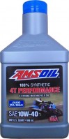 Photos - Engine Oil AMSoil 100% Synthetic 4T Performance Motorcycle Oil 10W-40 1L 1 L
