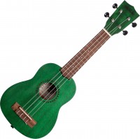 Acoustic Guitar Kala Fern Green Watercolor Meranti Soprano 