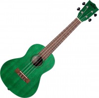 Acoustic Guitar Kala Fern Green Watercolor Meranti Concert 