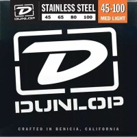 Photos - Strings Dunlop Stainless Steel Bass Medium Light 45-100 