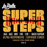 Photos - Strings La Bella Super Steps Standard 5-String 45-128 