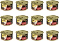 Photos - Cat Food GimCat ShinyCat Jelly Tuna/Salmon  24 pcs