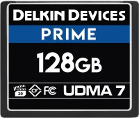 Photos - Memory Card Delkin Devices PRIME UDMA 7 CompactFlash 128 GB