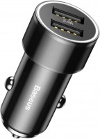 Photos - Charger BASEUS Small Screw Dual-USB 3.4A 
