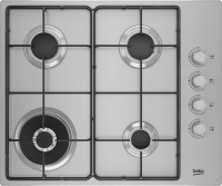 Photos - Hob Beko HIBG 64123 SX stainless steel