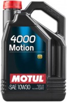 Photos - Engine Oil Motul 4000 Motion 10W-30 5 L