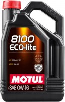 Photos - Engine Oil Motul 8100 Eco-Lite 0W-16 5 L