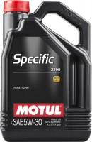 Photos - Engine Oil Motul Specific 2290 5W-30 5 L