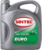 Photos - Engine Oil Sintec Euro 15W-40 4 L