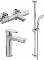 Photos - Bath Tap Set Ideal Standard Ceratherm T100 BC985AA 