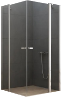 Photos - Shower Enclosure New Trendy New Soleo 2D 100x100 angle