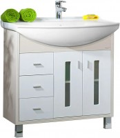 Photos - Washbasin cabinet Bricklaer Bali 85 