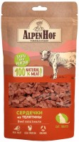 Photos - Cat Food Alpenhof Veal Hearts 0.05 kg 