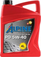 Photos - Engine Oil Alpine PD 5W-40 4 L