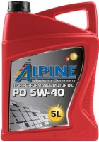 Photos - Engine Oil Alpine PD 5W-40 5 L