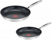 Photos - Pan Tefal Duetto+ G732S255 28 cm  stainless steel