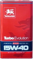 Photos - Engine Oil Wolver Turbo Evolution 15W-40 4 L
