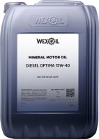 Photos - Engine Oil Wexoil Diesel Optima 15W-40 20L 20 L
