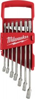 Photos - Tool Kit Milwaukee MAX BITE imperial combination spanner set 7 pc (48229407) 