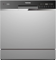 Photos - Dishwasher Toshiba DW-08T2EE-S stainless steel