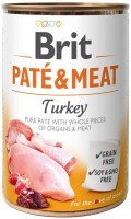 Photos - Dog Food Brit Pate&Meat Turkey 1