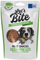 Photos - Dog Food Brit Lets Bite Meat Snacks Chicken Slices 1