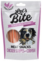 Photos - Dog Food Brit Lets Bite Meat Snacks Chicken Stripes with Codfish 1