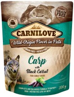 Photos - Dog Food Carnilove Crunchy Snack Carp with Black Carrot 300 g 1