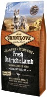 Photos - Dog Food Carnilove Adult Fresh Ostrich/Lamb 