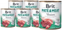 Photos - Dog Food Brit Pate&Meat Venison 6