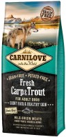 Photos - Dog Food Carnilove Adult Fresh Carp/Trout 