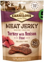 Photos - Dog Food Carnilove Meat Jerky Turkey/Venison Fillet 100 g 