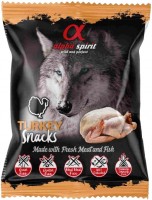 Photos - Dog Food Alpha Spirit Turkey Snacks 50 g 