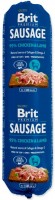 Photos - Dog Food Brit Premium Sausage Chicken/Lamb 0.8 kg 