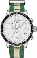 Photos - Wrist Watch TISSOT Quickster Chronograph NBA Indiana Pacers T095.417.17.037.24 