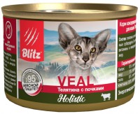 Photos - Cat Food Blitz Veal Canned  24 pcs