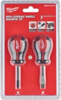 Photos - Tool Kit Milwaukee Tri-lobe screwdriver stubby set (4932471810) 