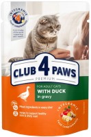 Photos - Cat Food Club 4 Paws Adult Duck in Gravy 