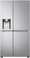 Photos - Fridge LG GS-JV90PZAF silver