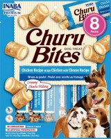 Photos - Dog Food INABA Churu Bites Chicken with Cheese 0.09 kg 8