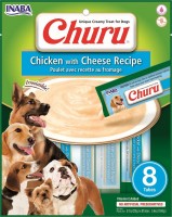 Photos - Dog Food INABA Churu Chicken with Cheese 0.1 kg 8
