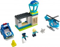 Construction Toy Lego Police Station and Helicopter 10959 