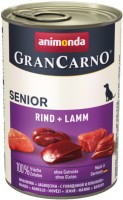 Photos - Dog Food Animonda GranCarno Original Senior Beef/Lamb 400 g 1